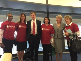 Red Door leadership with Mayor Tory and Councillor Fletcher